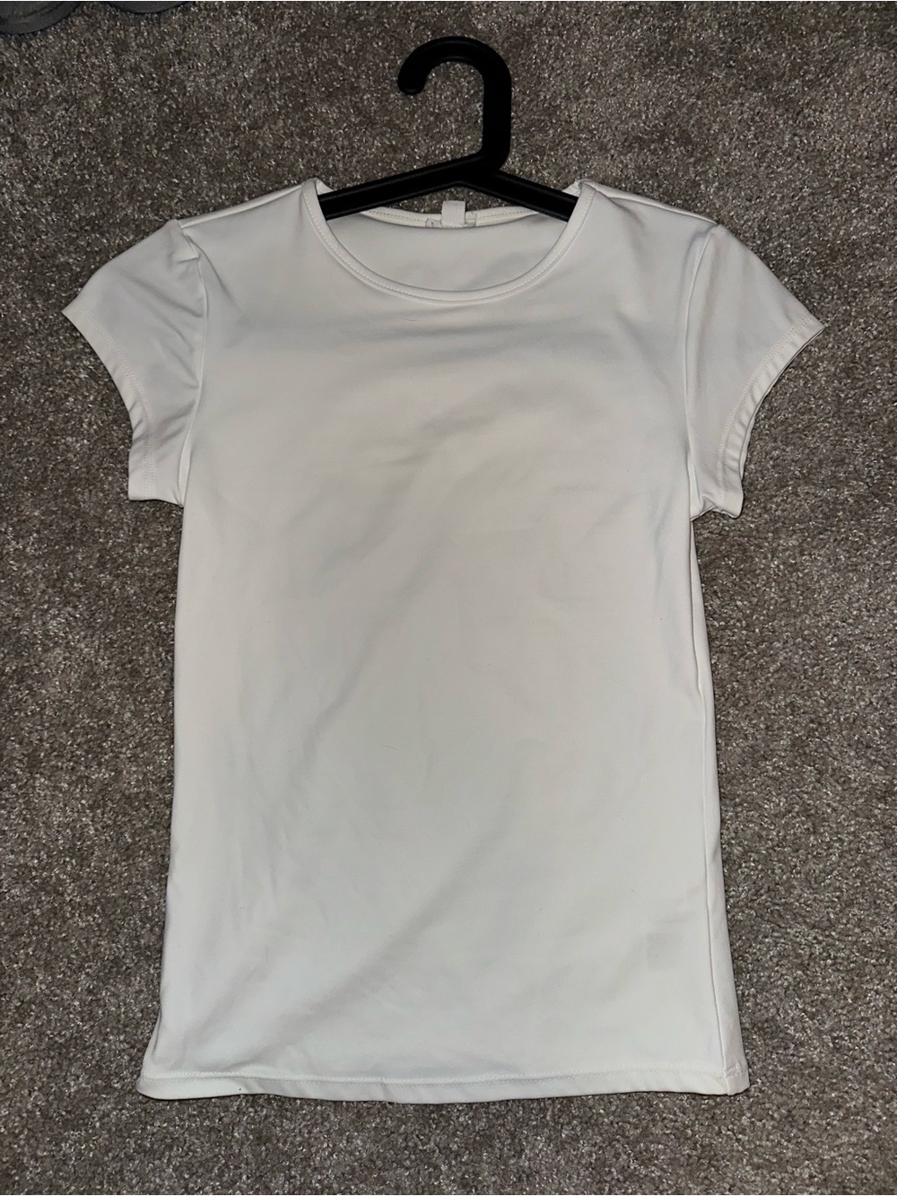 Garage White Short-Sleeve Crewneck Tee